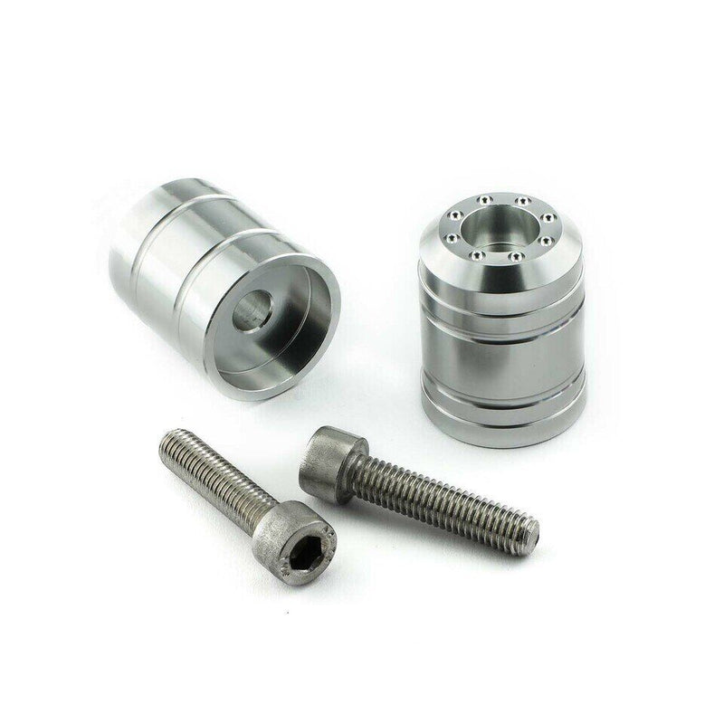 Aluminium Bar Ends Silver For Kawasaki Z 1000 ABS 2014-2020