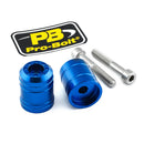 Aluminium Bar Ends Blue For Kawasaki EX 250 R 2008-2012