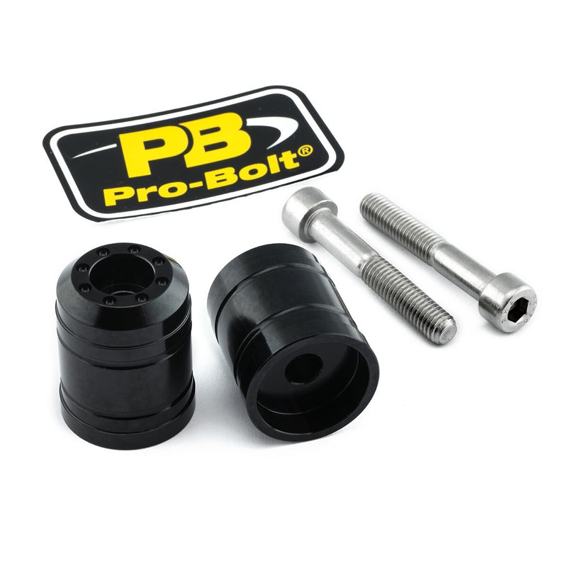 Aluminium Bar Ends Black For Kawasaki EX 250 R 2008-2012