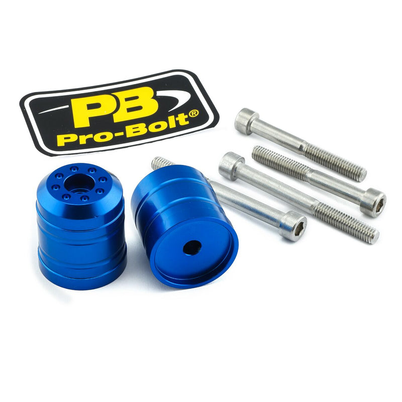 Aluminium Bar Ends Blue For Aprilia CAPONORD 1200 ABS 2013-2016