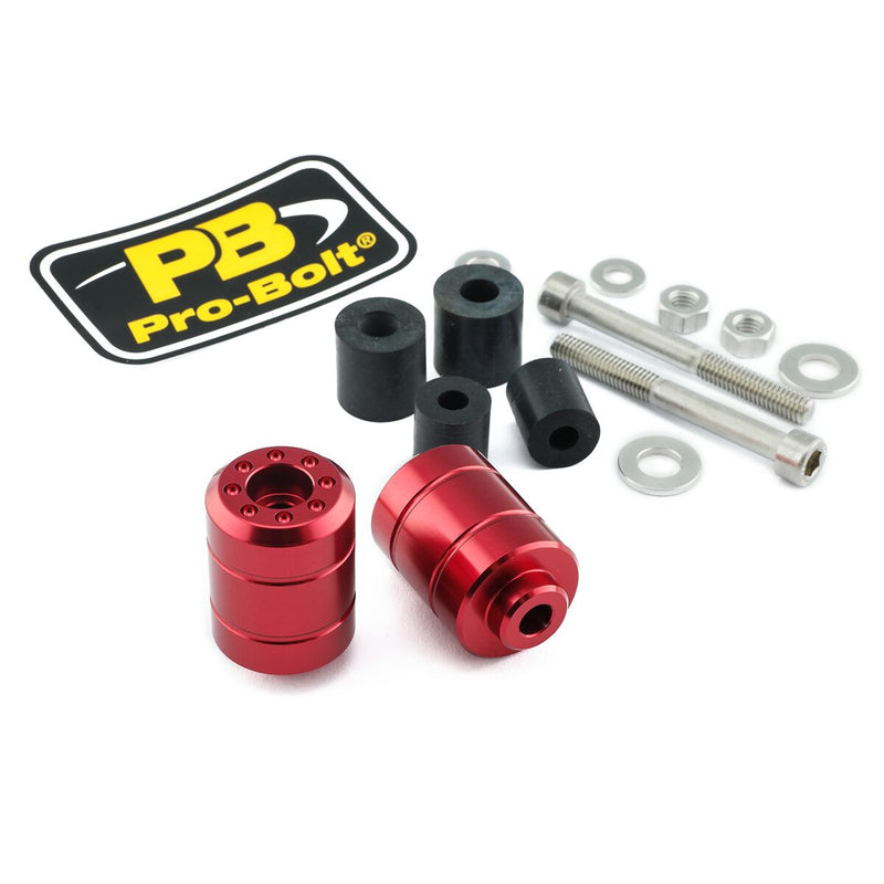 Aluminium Bar Ends Red For Aprilia RS4 125 2011-2016