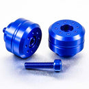 Aluminium Bar Ends Blue For Yamaha VMX 1700 ABS 2009-2016