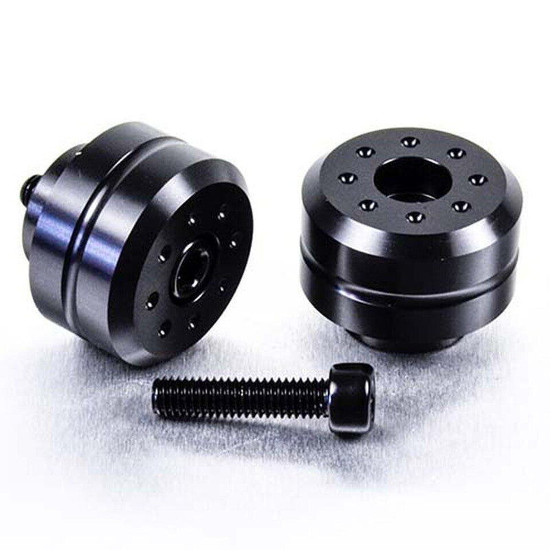 Aluminium Bar Ends Black For Yamaha VMX 1700 ABS 2009-2016