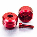 Aluminium Bar Ends Red For Yamaha VMX 1700 ABS 2009-2016