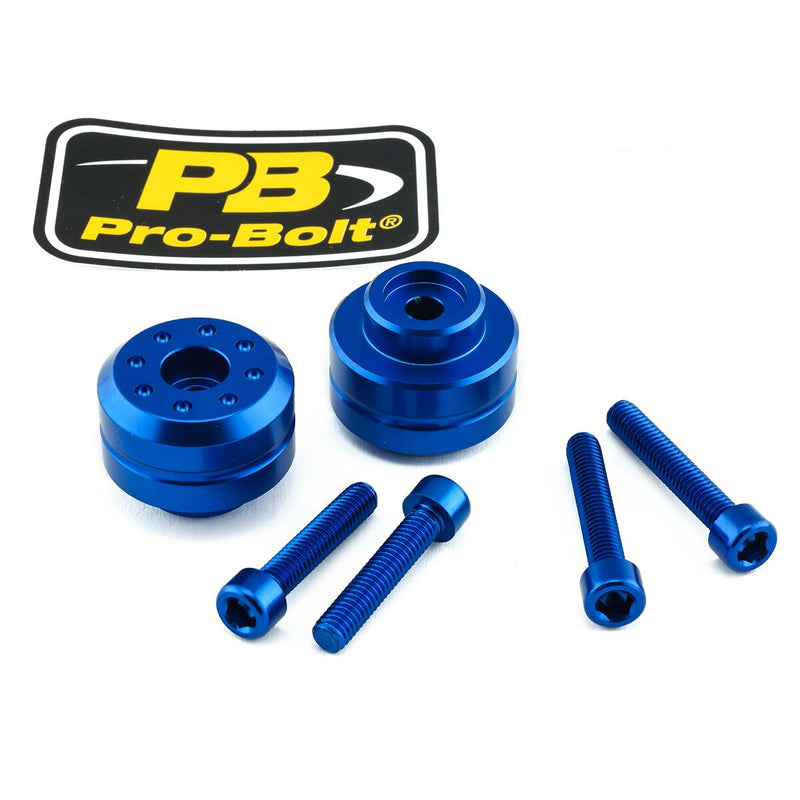 Aluminium Bar Ends Blue For Kawasaki W 800 2011-2016