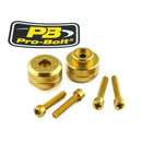 Aluminium Bar Ends Gold For Kawasaki W 800 2011-2016