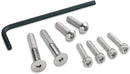 Handguard Bolt Kit Raw / Silver