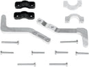 Stealth Alloy Racer Pack Replacement Bracket Silver - 22 MM
