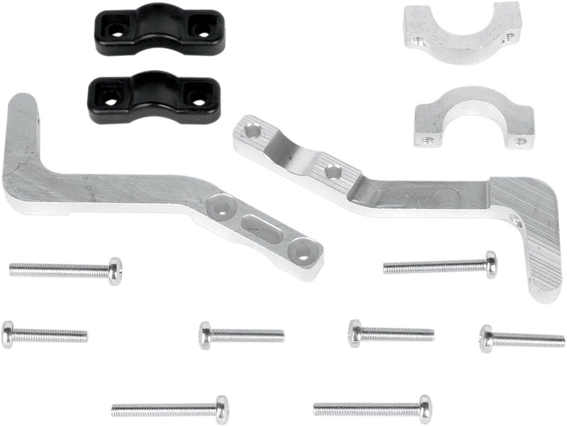 Stealth Alloy Racer Pack Replacement Bracket Silver - 22 MM