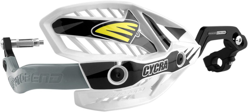 7/8" Ultra Probend™ CRM Wrap Around Handguards Anodized / White - 22 MM