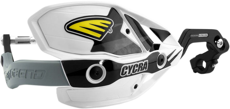 Ultra Probend CRM Wrap Around Handguards1-1/8" Handlebars White - 28.6 MM