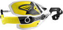 Ultra Probend CRM Wrap Around Handguards1-1/8" Handlebars Anodized / White / Yellow - 28.6 MM