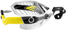 Ultra Probend CRM Wrap Around Handguards1-1/8" Handlebars Anodized / White / Yellow - 28.6 MM