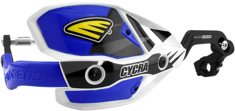 Ultra Probend CRM Wrap Around Handguards1-1/8" Handlebars Anodized / Blue / White - 28.6 MM
