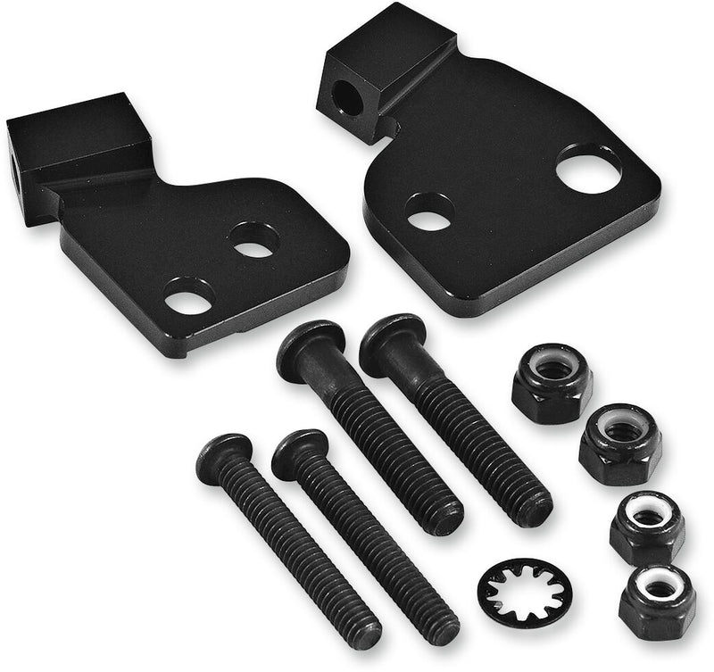 Star Series Handguard Mounting Kit Black / Matt For Harley Davidson FLHR 1690 2014