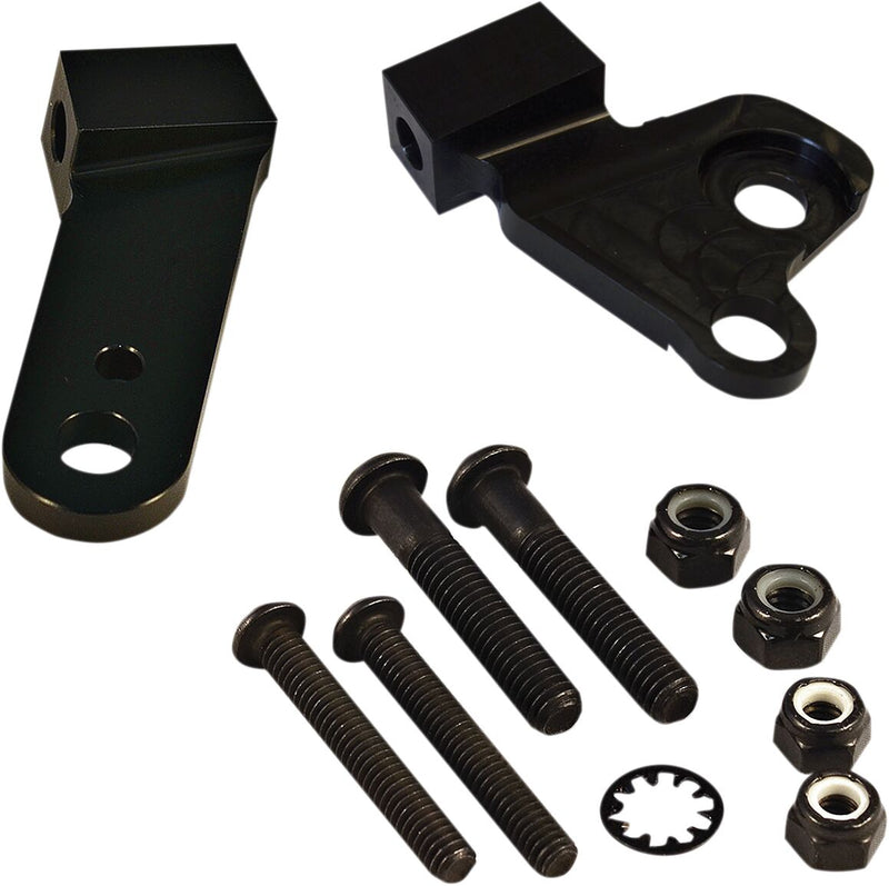 Star Series Handguard Mounting Kit Black / Matt For Harley Davidson FLDE 1750 ABS 2018-2020