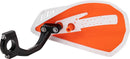 Cyclone Handguards Flat / Orange / White - 22 MM