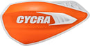 Cyclone Handguards Flat / Orange / White - 22 MM