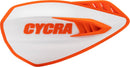 Cyclone Handguards Orange / White - 22 MM