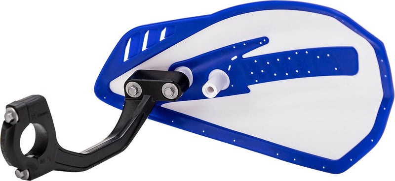 Cyclone Handguards Blue / White - 22 MM