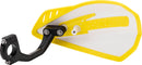Cyclone Handguards Flat / White / Yellow - 22 MM