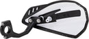 Cyclone Handguards Black / Flat / White - 22 MM