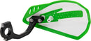 Cyclone Handguards Green / White - 22 MM