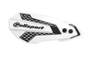 MX Flow Handguard Black / White For Kawasaki KX 450