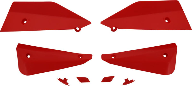 MTB Deflector & Plug Set Red