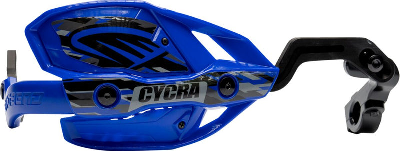 1-1/8" Ultra Probend™ CRM Handguards Black / Blue / Gloss - 28.6 MM