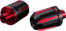 "Scratch" Handlebar End Black / Red - 14 MM - 19 MM