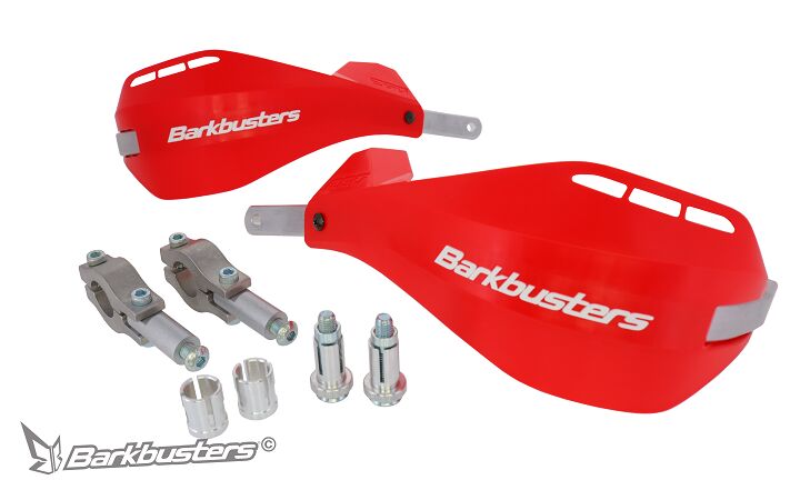 EGO Handguard – Two Point Mount (Straight 22 MM) Red