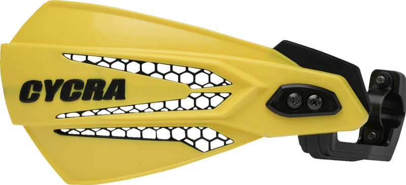 MX-Race Handguards Black / Gloss / Yellow - 22 MM