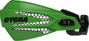 MX-Race Handguards Black / Gloss / Green - 22 MM