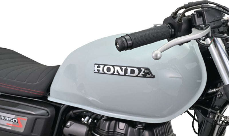 "RING" Handlebar Ends CNC Black - 14 MM - 19 MM