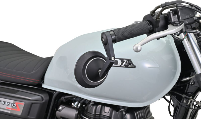 "RING" Handlebar Ends CNC Black - 14 MM - 19 MM