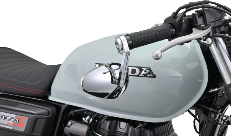 "RING" Handlebar Ends CNC Chrome - 14 MM - 19 MM