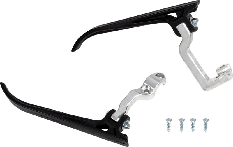 Aluminum Open Ended Moto Roost Deflector Mounting Kit Black For Kawasaki KX 450 X 2024-2026