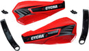 Replacement Vortex Handshields w/ Abrasion Guards Black / Gloss / Red
