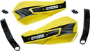 Replacement Vortex Handshields w/ Abrasion Guards Black / Gloss / Yellow