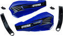 Replacement Vortex Handshields w/ Abrasion Guards Black / Blue / Gloss