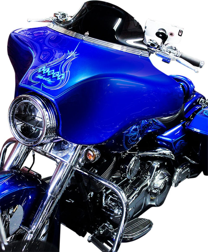 iOmounts Device Mount Black For Harley Davidson FLD 1690 ABS 2012-2016