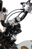 Device Mount Iomounts™ Center Raiser Harley Chrome For Harley Davidson FLD 1690 2012-2013