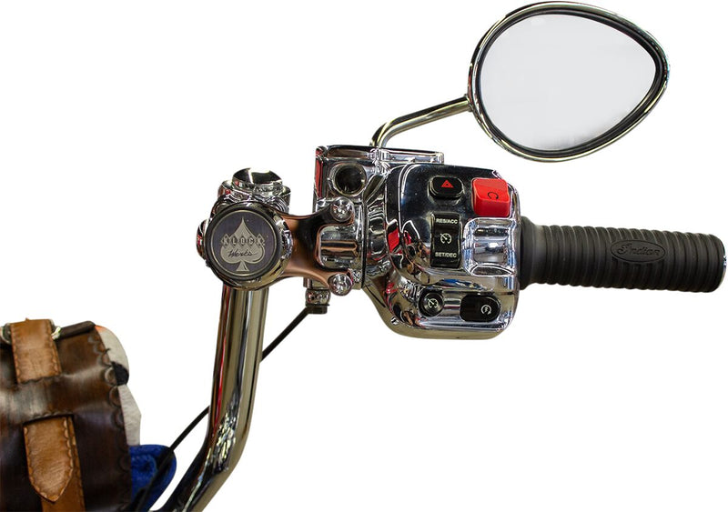 iOmount for Indian Chrome / Silver For Indian CHIEF 111 ABS 2018-2025
