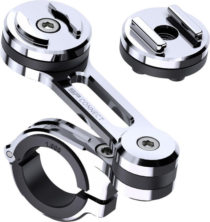 Pro Phone Mount Chrome For - 22 MM