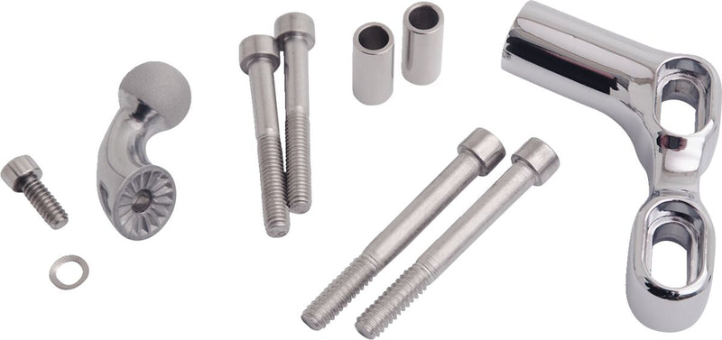 Offset Perch Mount Chrome For BMW R NINE T ABS 2015-2022