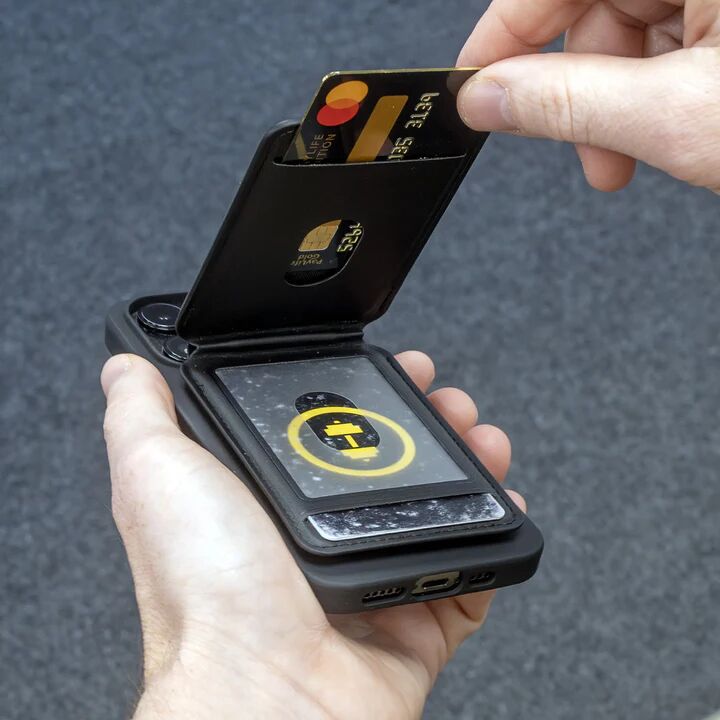 Magnetic Card Wallet SPC+ Black