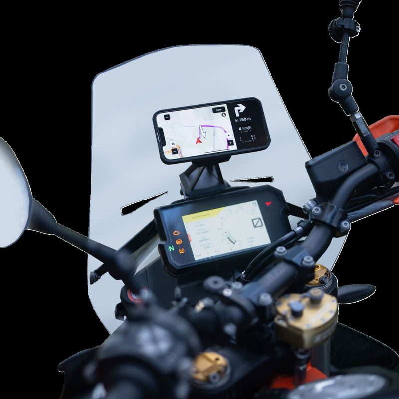 GPS Cradle Mount Black / Polished