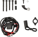 Gen 2 Cybercharger Phone Holder Black / Flat For Harley Davidson FLD 1690 2012-2013