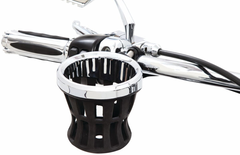 Gen 2 Drink Holder Black/Chrome - 28.6 MM